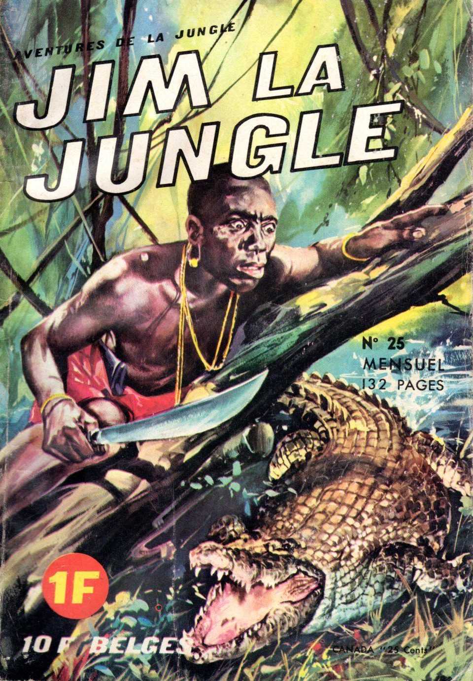 Scan de la Couverture Jim La Jungle n 25